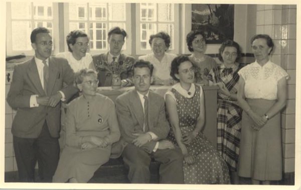 Met het schoolteam