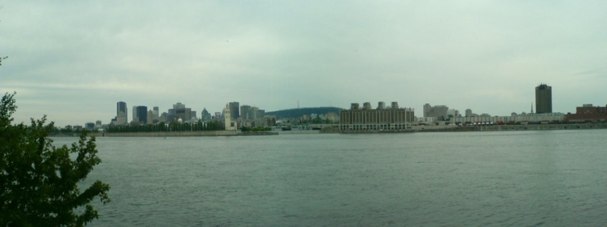 Panorama op Montreal (Canada)